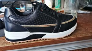 Baskets décontractées jetables d'été 2024 grande taille à lacets croisés, bout rond, couleurs assorties, respirantes et antidérapantes - Product Image 6