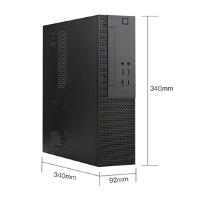 小型1U铝合金<span class=keywords><strong>HTPC</strong></span>外壳，带水平MATX/<span class=keywords><strong>ITX</strong></span> <span class=keywords><strong>Mini</strong></span>-<span class=keywords><strong>ITX</strong></span>主板半高显卡光驱电源 - Product Image 6