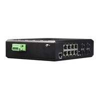 Commutateur industriel Ethernet Gigabit, doté de 8 Ports L3 avec 4 Ports 10G SFP