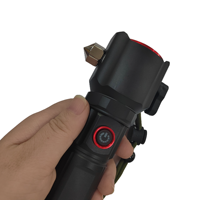 Marteau de sécurité rechargeable torche LED lumière évasion sauvetage voiture lampe de secours lampe de poche extérieure torche