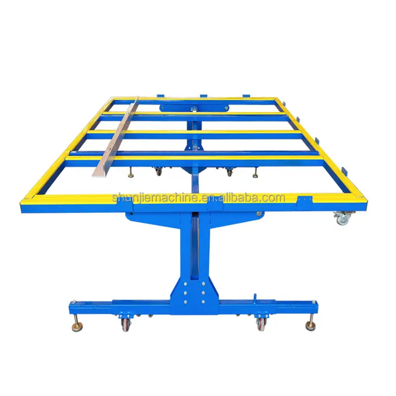 Tavolo di montaggio ribaltabile del carrello di trasporto della lastra inclinabile di marmo del granito di vetro delle mattonelle di SHUNJIE
