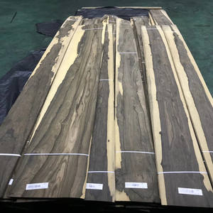 โรงงาน0.5มิลลิเมตรความหนาเกรดสูงเม็กซิโกไม้มะเกลือ/<span class=keywords><strong>Ziricote</strong></span> วีเนียร์ที่มีสายพันธุ์ข้าว - Product Image 6