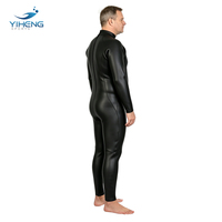 Combinaison de plongée en néoprène 3 mm pour homme, coutures invisibles, chaude et imperméable, pour le triathlon