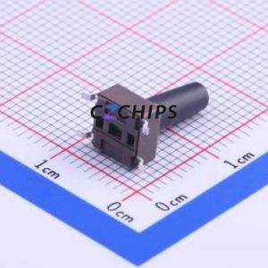 DTSM-66K-V-B Tactile Switch SMD-4P,6.2x6.2mm Switch Single Pole Single Throw Round Button 6.2mm 6.2mm - Product Image 2