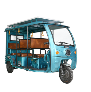 Triciclo Eléctrico FGQ de Alta Calidad, Taxi Abierto de 6 Pasajeros con 3 Ruedas, Aprobado para <span class=keywords><strong>Adultos</strong></span> - Product Image 4