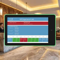 Écran tactile Android mural 10,1 pouces RK3288 Android 8.1 POE 10 points tactiles capacitifs Affichage numérique commercial