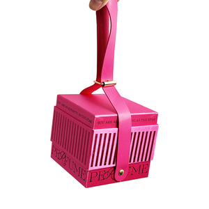 Sẵn Sàng Để Tàu Đáng Yêu Valentine Của Ngày Quà Tặng Đám Cưới Hộp Nắp Nhỏ Và Cơ Sở Hộp Các Tông Với PU Da Xử Lý - Product Image 4