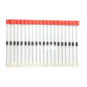 <span class=keywords><strong>Dos</strong></span> piezas en una pieza 400V DO-41 Diodo <span class=keywords><strong>DE</strong></span> TOMA IN4004 M4 1A 400V Rectificadores generales <span class=keywords><strong>de</strong></span> silicio <span class=keywords><strong>Rectificador</strong></span> <span class=keywords><strong>de</strong></span> diodo 1N4004 - Product Image 1