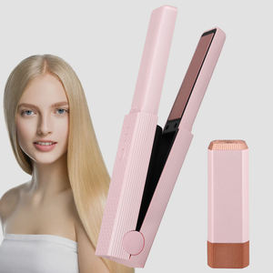 เครื่องหนีบผมมินิแบบไร้สายจากเกาหลี พร้อมแผ่นหนีบผมลอน - Product Image 3