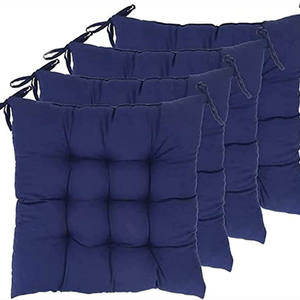 Coussin de salon, coussin de <span class=keywords><strong>chaise</strong></span> personnalisé de haute qualité rempli de boîtes matelassées en microfibre coussin de <span class=keywords><strong>chaise</strong></span> <span class=keywords><strong>antidérapant</strong></span> avec attaches - Product Image 1