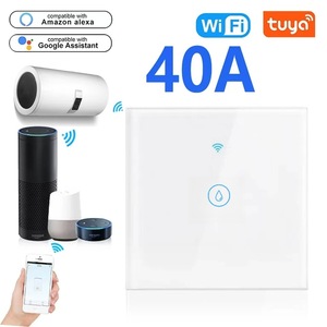 Interruptor Inteligente WiFi/Zigbee para Aire Acondicionado, Calentador de Agua y Caldera, Control por Aplicación, Diseño Abatible, Uso Doméstico, Eléctrico, 20A/40A, 8000W, Compatible con Alexa - Product Image 2