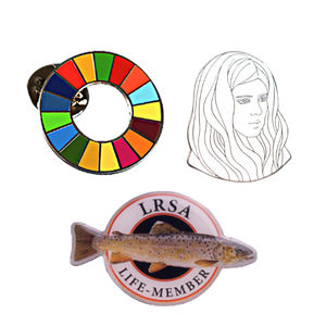 <span class=keywords><strong>LGBT</strong></span> venta al por mayor barato personalizado oro/Negro Metal con tarjeta trasera esmalte duro solapa Pin personalizado a granel - Product Image 2