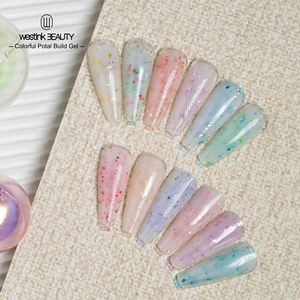 Westink 젤 폴란드어 용품 30g 다채로운 포탈 빌드 젤 개인 라벨 네일 익스텐션 - Product Image 5