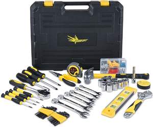 Ensemble d'outils professionnels de 108 pièces pour l'entretien automobile - Kit de réparation de matériel multifonctionnel avec clés et boîte de rangement - Product Image 2