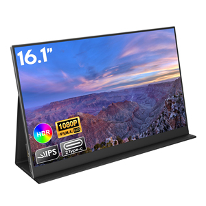 Offre Spéciale bas prix Portable 1920*1080 16.1 pouces jeu double écran moniteur <span class=keywords><strong>144</strong></span> <span class=keywords><strong>Hz</strong></span> pour ordinateur portable - Product Image 2
