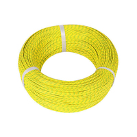 Câble isolé flexible en silicone et fibre de verre avec conducteur en cuivre haute température, homologué 200°C, indice de protection IP67