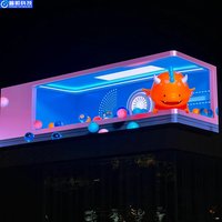 Pushunled de alta resolución 3D Publicidad Pantalla LED P8 P8 P6 Pantalla de pared exterior para encontrar formas Www. XVideo