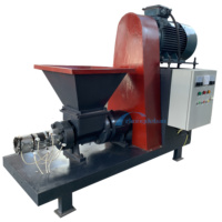 Machine de pressage robuste pour briquettes de coques de riz, paille, sciure de bois, charbon et charbon de bois, pour la fabrication de briquettes en barres et en tiges