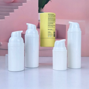 Flacon pompe sans air en plastique de 30 ml, 50 ml, 100 ml pour cosmétiques, emballage pour soins de la peau - Product Image 1