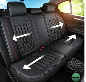 Vendita Diretta dalla Fabbrica Set Completo di Coprisedili Auto Neri Impermeabili a Vestibilità Universale per Honda Toyota Ford BMW AUDI - Product Image 3