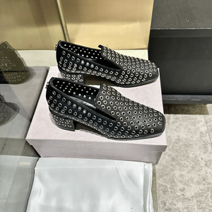 Chaussures Jimmy tendance et élégantes en cuir de haute qualité avec œillets métalliques, respirantes et respectueuses de la peau - Product Image 2