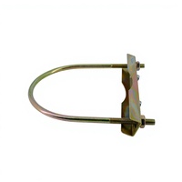 Collier de serrage en U durable pour câble à fibre optique, connecteur de tuyauterie en acier inoxydable, collier de serrage en U pour câble à fibre optique
