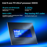 Ordinateur de bureau de jeu GeekPro 17IAX Ultra7-255HX, carte graphique dédiée RTX3050, 24 Go, SSD 512 Go, PC de bureau de jeu
