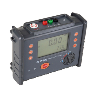 เครื่องทดสอบฉนวนไฟฟ้าดิจิตอล NCEL JSJY906 5000V/5kV 2mA เครื่องวัดความต้านทานฉนวนพร้อมจอแสดงผลดิจิตอลสำหรับเมกะโอห์มมิเตอร์ 5000V - Product Image 3