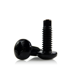 Nhà Máy Giá #12-24 12/24 Mạ Kẽm Đen Phillips Rack Mount Vít Pan Head Rack Vít Với <span class=keywords><strong>Pilot</strong></span> <span class=keywords><strong>Point</strong></span> - Product Image 6