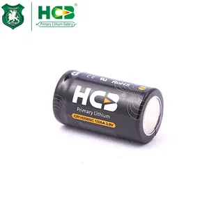 HCB CR14250 alta capacidad 1050mAh litio MnO2 batería cilíndrica 3,0 voltios 1/2AA tamaño no recargable celda primaria de larga duración