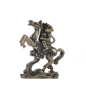 Figura Decorativa de Metal del Zodiaco del Caballo, Hecha a Mano, para Decoración de Hogar, Oficina o Escritorio, Regalo - Product Image 5