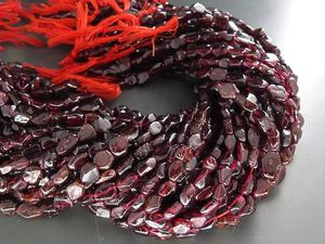 Cuentas de piedra sueltas facetadas de rodolita granate rosa natural de 14 pulgadas hechas a mano, certificadas por terceros, con orificio para joyería - Product Image 5