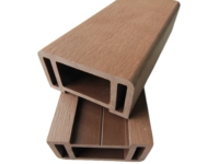 Rampe d'escalier moderne en WPC co-extrudé de haute qualité, exclusivité transfrontalière, pour balcon extérieur, 90H45, résistant à l'eau et à la rouille, pour jardin et villa