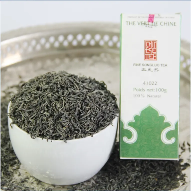 علامة تجارية صينية عالية الجودة ذات طعم جيد Chunmee عالي الجودة: 10A vert de chine