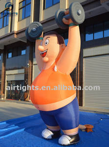 <span class=keywords><strong>Ballon</strong></span> de <span class=keywords><strong>fitness</strong></span> Bolle <span class=keywords><strong>gonflable</strong></span> de haute qualité de 3.5m de haut Sportende Dick vers la Hollande - Product Image 6