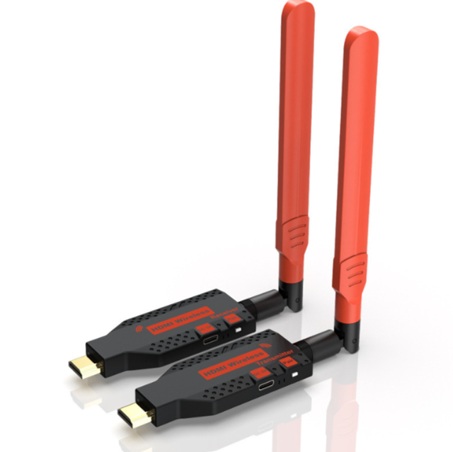 5.8G 1080P 150M Wireless HDMI Video Audio Transmitter and Receiver Extender Display Adapter Dongle for TV Monitor Projector PC