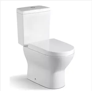 Europese Western Wc Sanitair P Trap Wash Down Water Closet Badkamer Keramische Tweedelige Toiletpot