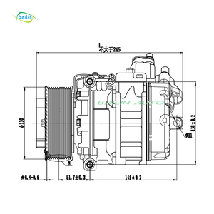 Precio de fábrica de compresor de CA 24V <span class=keywords><strong>7SBU16C</strong></span> para MERCEDES BENZ ACTROS - Product Image 1