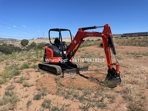 Excavatrice d'occasion de marque supérieure U35-4, mini-excavatrice de 3,5 tonnes de marque supérieure U35-4, prix bas pour les excavatrices de marque supérieure - Product Image 3