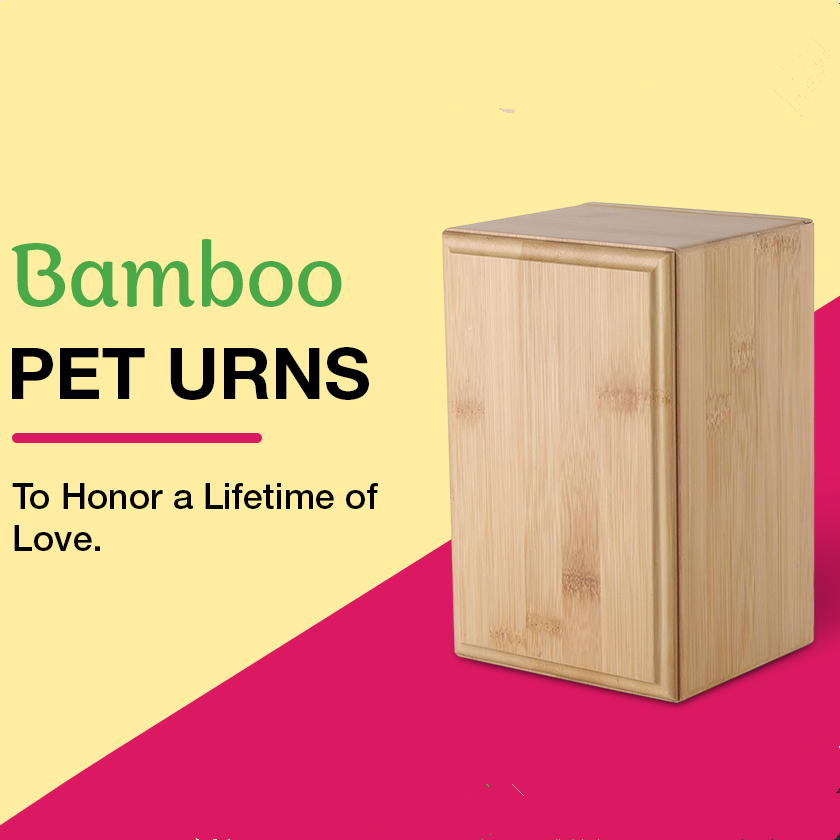 Eco Friendly Bamboo Pet Urn for Dogs Cats - Huayun Wood Industry Co., Ltd.