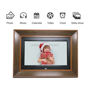 Khung Gỗ Khung Ảnh Kỹ Thuật Số 7 8 10 12 13 15 18.5 21.5 32 Inch Dropshipping Video Loop <span class=keywords><strong>Lcd</strong></span> Album Ảnh Điện Tử - Product Image 5