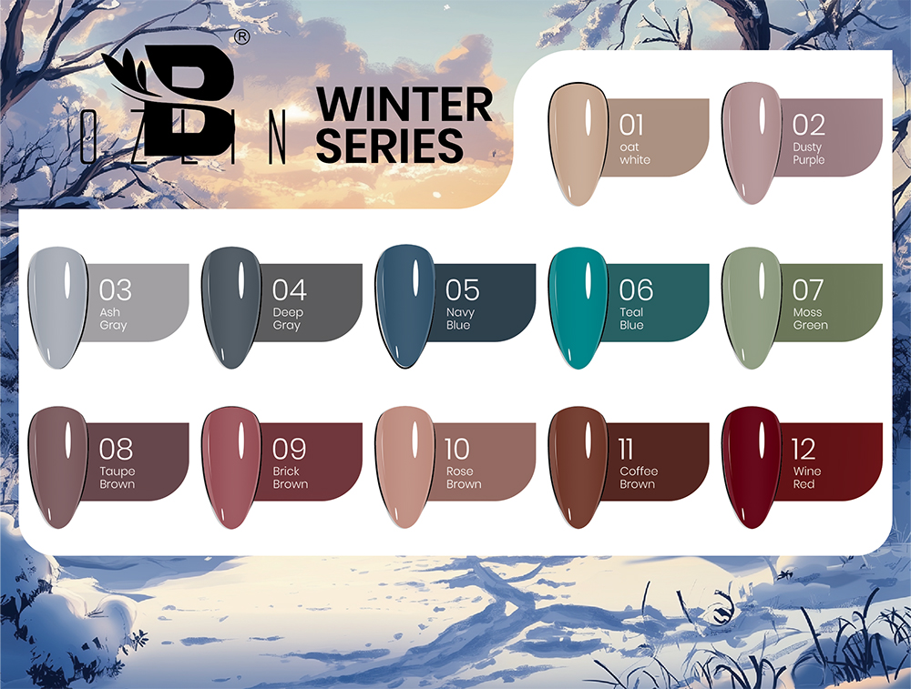 Échantillon gratuit de 6 pièces - Série hivernale