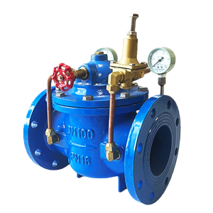 200X Manuel Çalıştırmalı Sfero Döküm Musluk Suyu Basınç Düşürücü Vana Ayarlanabilir Yangın Hidrolik Kontrol OEM Özelleştirilebilir - Product Image 2