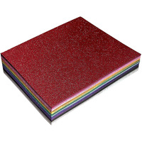 Feuille de mousse EVA pailletée pour décorations de fête et autocollants artisanaux