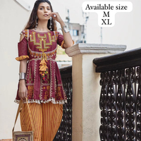 Le dernier catalogue spécial Navratri du créateur lourd Vol 2 Kath Putli Femme Kedia Collection Vêtements indiens et pakistanais