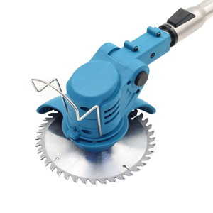 21V <span class=keywords><strong>batterie</strong></span> au Lithium débroussailleuse tondeuse à gazon Machine de découpe d'herbe DIY Portable sans fil jardin électrique - Product Image 2