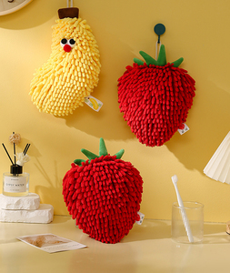 ผ้าขนหนูเช็ดมือเนื้อคอรัลฟลีซสีแดงสดใส ลายดอกไม้ สี่เหลี่ยม แห้งเร็ว แบบอัด ใช้แล้วทิ้ง เป็นมิตรกับสิ่งแวดล้อม สำหรับผู้ใหญ่ ดีไซน์สร้างสรรค์ - Product Image 1