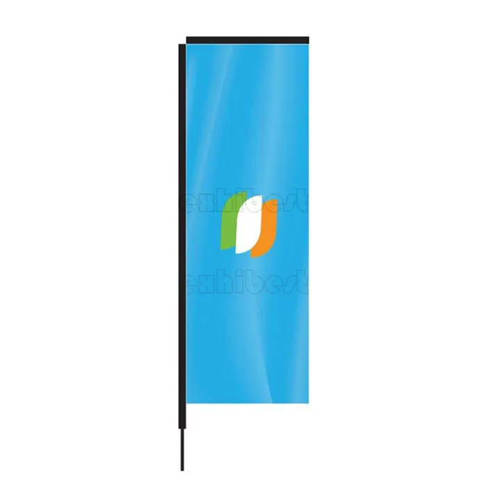 Wholesale Advertising Flying Beach Rectangle Flag For Outdoor Event
