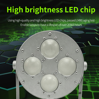Lampe de pêche LED haute luminosité 1200W 1500W pour bateau de pêche en haute mer, projecteur vert bleu pour attirer les calmars et les poissons