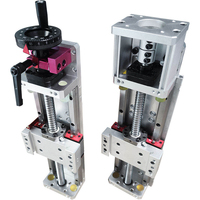 Rails linéaires, blocs de guidage, table coulissante automatique verticale et horizontale, robot portique 3 axes XYZ, machine CNC, roulement 6061